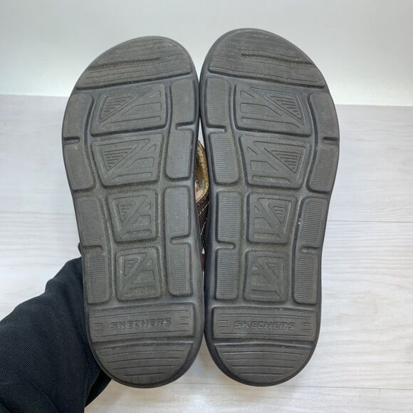 Skechers Sargo Wolters Brown Flip Flops Sandals Mens Size 10 204045 main image 7
